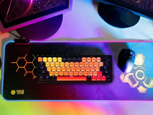 Tracer GameZone Hexy1 - Tastatur og musepute - RGB (80/30/0,4) - stor