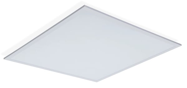 Philips Innfelt lampe, firkant, Tak, Hvit, Metall, IP20, II