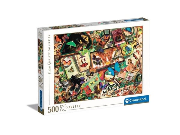 Clementoni Puslespil HQC The Butterfly Collector, 500 brikker