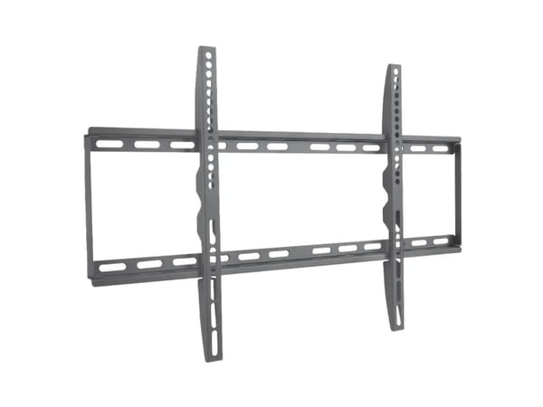 TECHly - Monteringssett (veggmontering) - Fixed Slim - for LCD-skjerm - svart - skjermstørrelse: 40"-65"