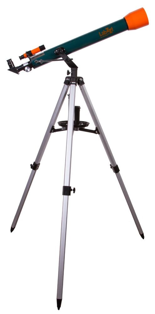 Levenhuk LabZZ T3, Oranssi, Petroolin värinen, Alumiini, Ohje, 3,03 kg, 730 mm, 235 mm