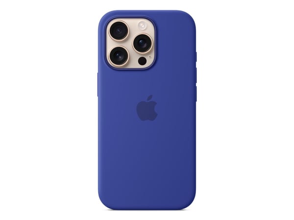 Apple - Beskyttende deksel for mobiltelefon - MagSafe-samsvar - silikon - ultramarin - for iPhone 16 Pro