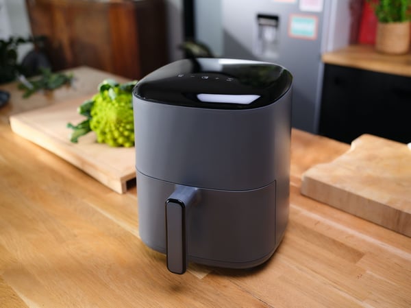 Tefal Easy Fry Max EY2453, Varmluftsfritös, 5 l, 6 personer, Single, Grön, Röra