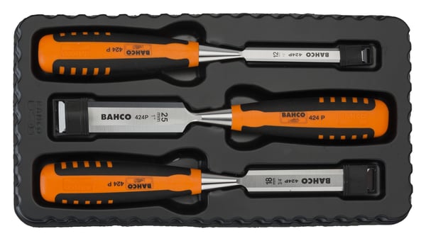 Bahco 424P-S3-EUR stämjärnssats 12, 18, 25 mm, 3 st.