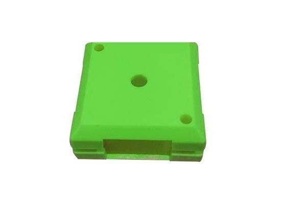 ALLNET BrickRknowledge-muovialusta 1x1 vihreä ylä- ja alapuoli 10-pakkaus