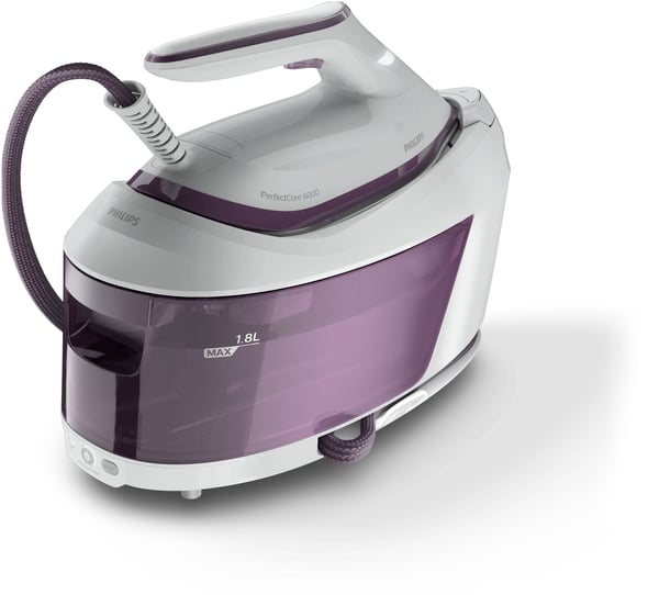 Philips PerfectCare 6000 Series PSG6020 - Strykjärn med separat ånggenerator med automatisk avstängning - sula SteamGlide Plus - 2400 W