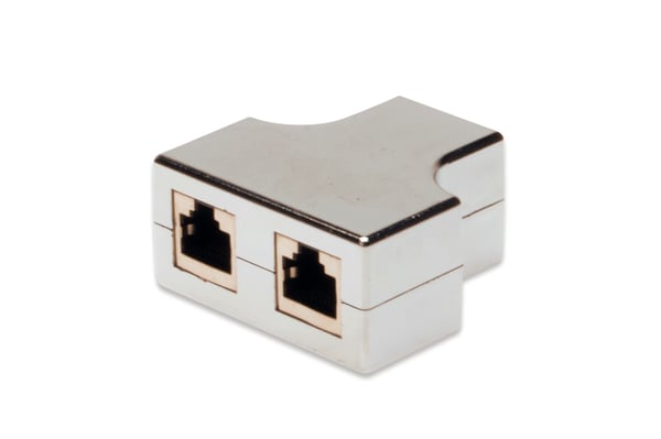 DIGITUS Professional - Nettverkkopler - RJ-45 (hunn) til RJ-45 (hann) - skjermet - CAT 5e - halogenfri