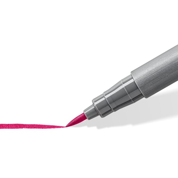 STAEDTLER Pigment 371C60 penselpenner, permanent, vannfast, 60-pk