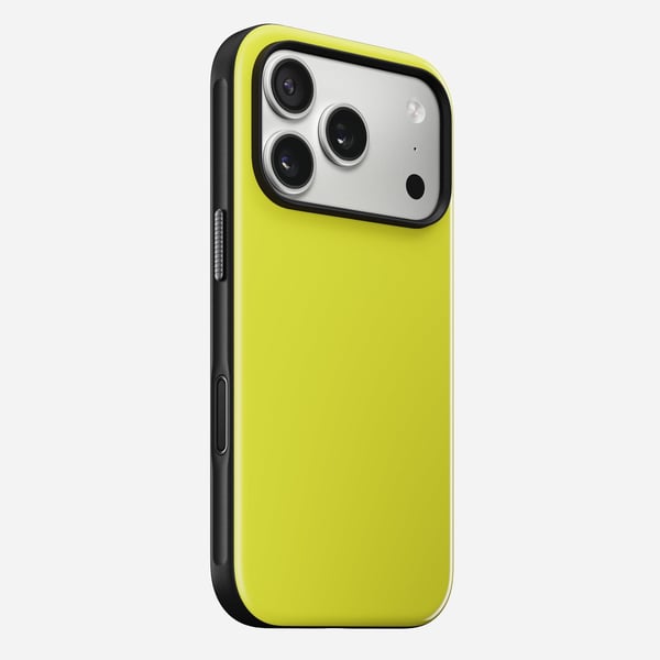 Nomad Modern, Etui, Apple, iPhone 17 Pro, 16 cm (6.3"), Gult