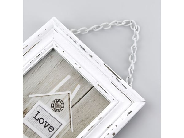ZEP Rivoli, Trä, Vit, Enkel bildram, Bord, Vägg, 10 x 15 cm, Rektangulär