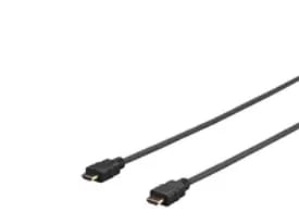 VivoLink Pro HDMI Slim - HDMI-kabel - HDMI hann til HDMI hann - 2 m - skjermet - svart - formstøpt