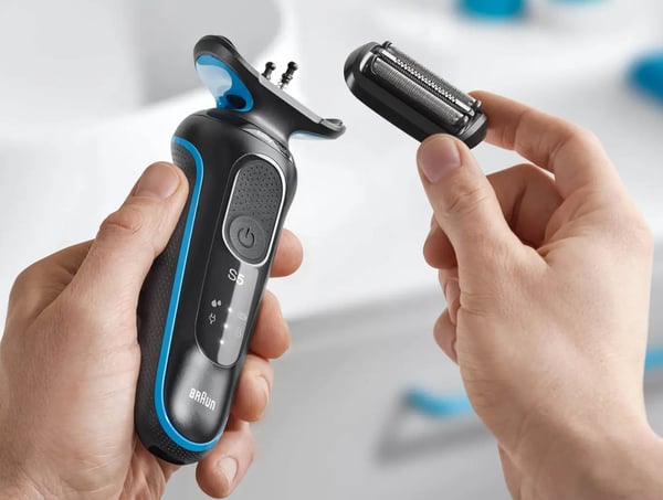Braun Series 5 51-B1000s verkkoparranajokone 50 min Wet & Dry, musta