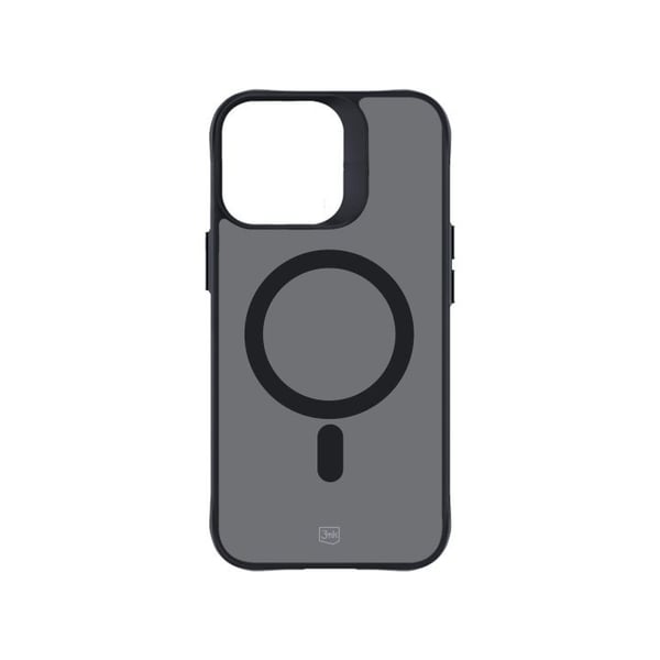 3MK Smoke MagCase, Suojus, Apple, 17,5 cm (6.9"), Harmaa, Läpinäkyvä