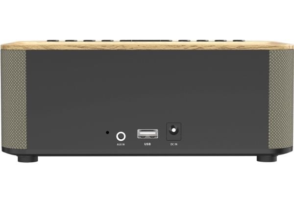 Kenwood CR-ST40DAB-M -kelloradio, DAB+, Bluetooth, 6 W, puunvärinen