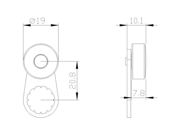 Siemens 3SE50000AA21 3SE5000-0AA21 Metalhåndtag Lajittele 1 kpl