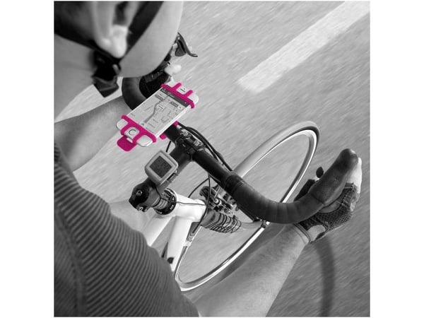 Celly Easy Bike, Matkapuhelin/älypuhelin, Passiiviteline, Polkupyörä, Vaaleanpunainen