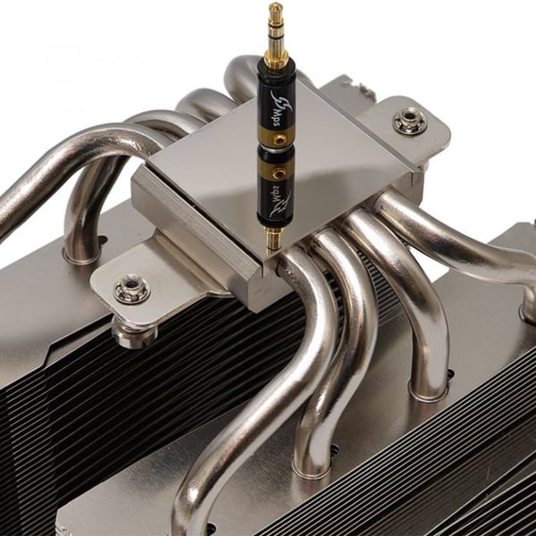 Thermalright Frost Spirit 140, ilmanjäähdytin, 12 cm, 1500 rpm, musta, hopea