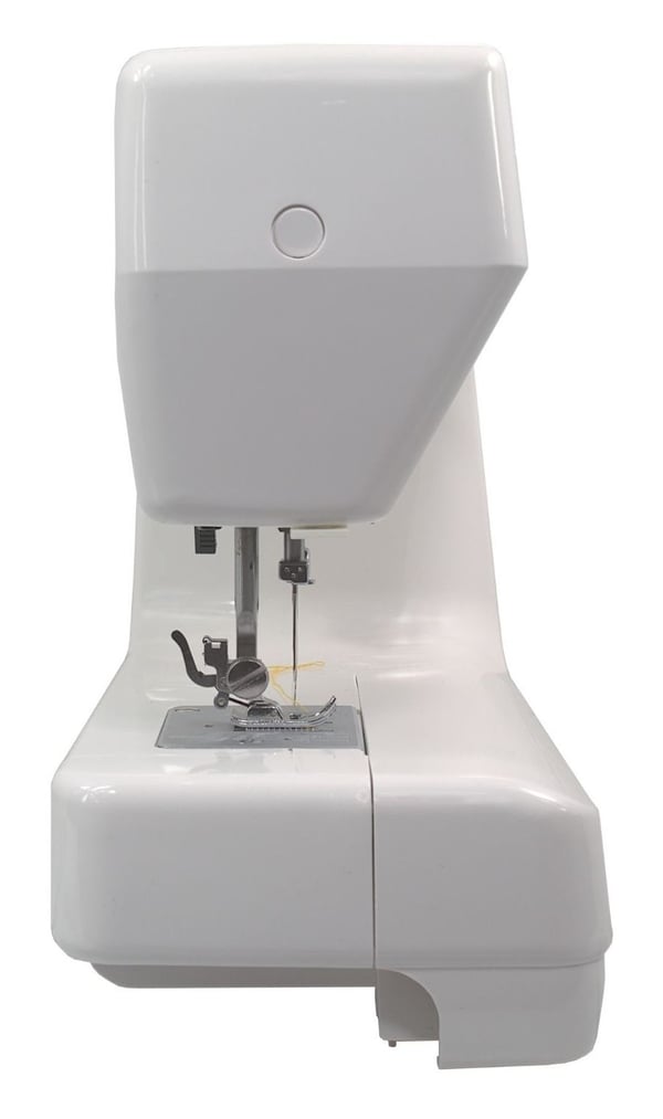 Lucznik KORNELIA II 2004, Hvit, Semi-automatisk symaskin, Overlock / Overkast, Sying, 4 Steg, 5 mm, Rotasjon