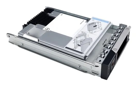 Dell - SSD - Read Intensive - 480 GB - 512e - hot-swap - 2.5" i 3,5 tommer leder - SATA 6Gb/s