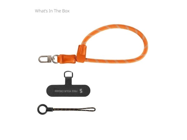 SmallRig FilMov, Mobiltelefon, Ekte lær, Nylon, Rustfritt stål, Oransje, Hekte, 38 cm, 24 cm