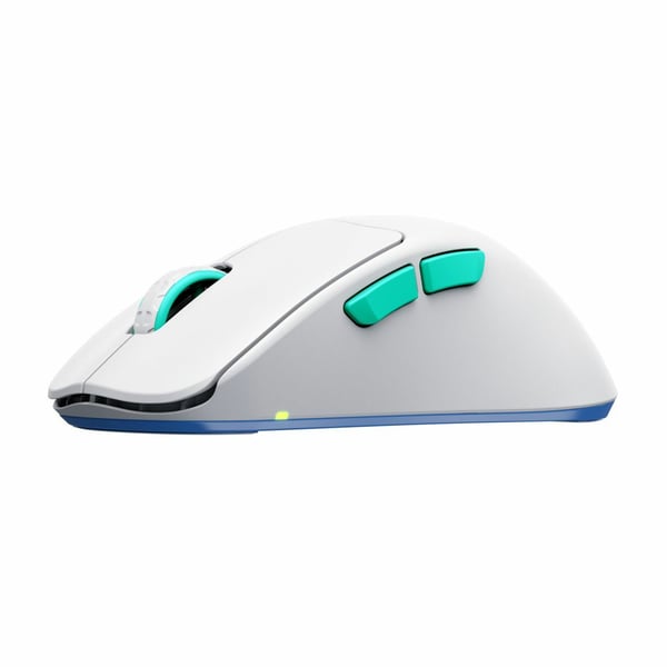 CHERRY Xtrfy M64 - Mus - ergonomisk - optisk - 5 knappar - trådlös - 2.4 GHz - trådlös USB-mottagare - svart