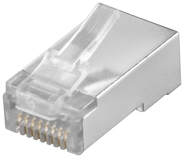 MicroConnect Modular Plug - Verkkoliitin - RJ-45 (uros) - Suojattu (10 kpl)