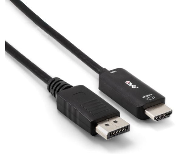 Club 3D - Adapterkabel - DisplayPort hann til HDMI hann - 2 m - 4K 60Hz støtte, HDR-støtte