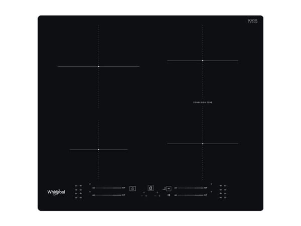 Whirlpool WB S2560 NE induksjonstopp 59 cm 4 soner, svart