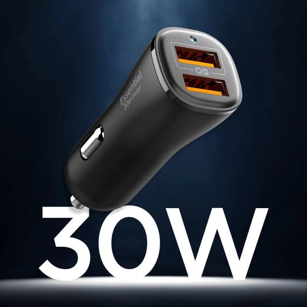 Spigen EV302, Automatisk, Cigarr tändare, Svart