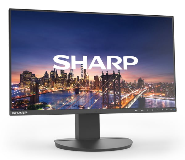 Sharp MultiSync EA272F, 68,6 cm (27"), 1920 x 1080 pikseliä, Full HD, LCD, 6 ms, musta