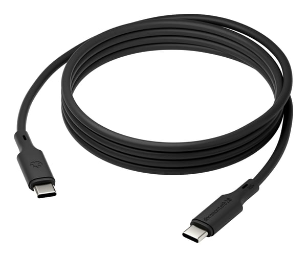 dbramante1928 IT - USB-kabel - 24 pin USB-C til 24 pin USB-C - 2 m - opp til 100W ladekraft - svart