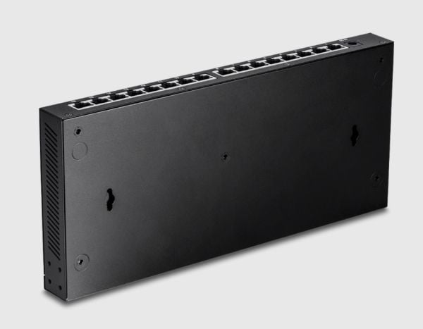 TRENDnet TEG-S3160 - Version v1.0R - switch - ikke-styrt - 16 x 100/1000/2.5G - stasjonær - TAA-samsvar