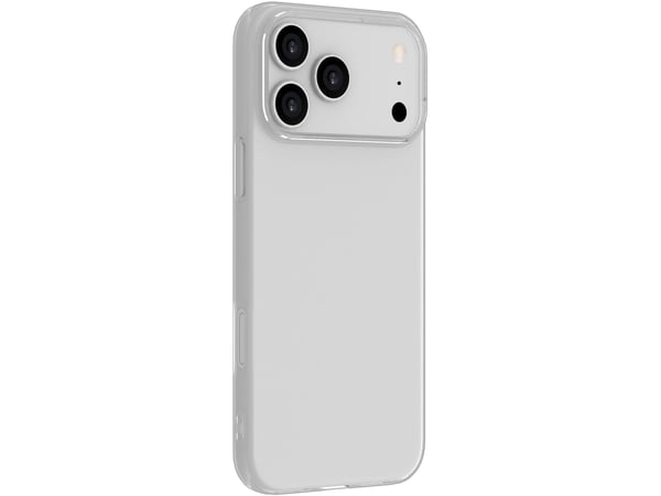 eSTUFF Infinite Vienna - Beskyttende deksel for mobiltelefon - 100% recycled plastic - termoplast-polyuretan (TPU) - gjennomsiktig - for Apple iPho...