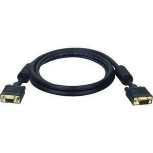Cablexpert Premium CC-PPVGA-10-B - VGA-kabel - HD-15 (VGA) (hann) til HD-15 (VGA) (hann) - 3 m - formstøpt, tommelskruer - svart