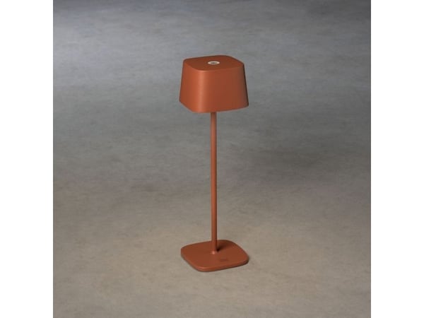 Konstsmide 7814-960, Bordlys, Terracotta, Aluminium, IP54, Fasade, Hage, Gangsti, Inngang, Garage, Gressplen, Terrasse, III