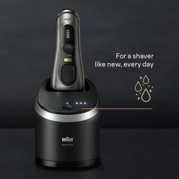 Braun Series 9 Pro+ 9565cc Wet & Dry, Teräverkollinen parranajokone, Metallinen, Akku, 60 min, Laatikko, 1 kpl