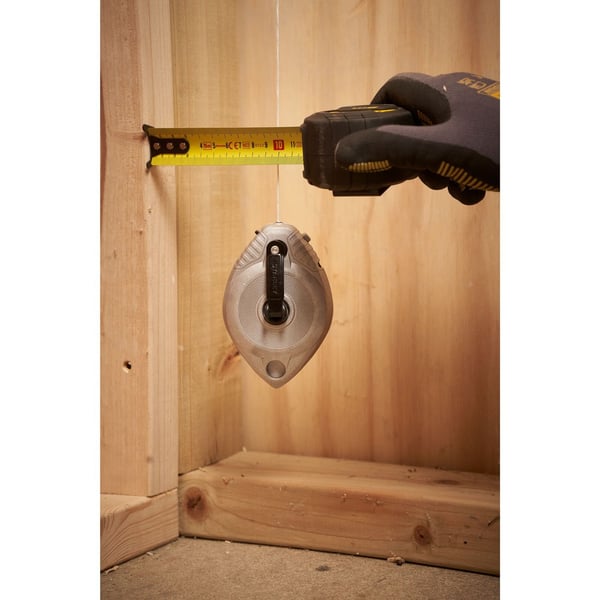 Stanley 0-47-100, 30 m, Plast, Sølv, 170 g