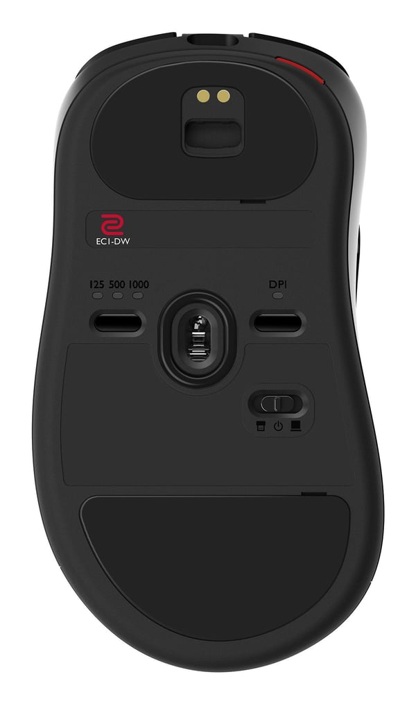 BenQ ZOWIE EC1-DW - Mus - ergonomisk - 4K, for esports, L - optisk - 7 knapper - kablet, trådløs - USB trådløs mottaker
