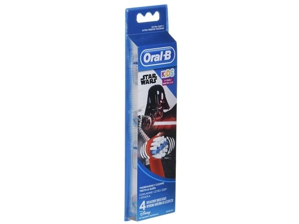 Oral-B Kids Heads Spider-Man utbytbart tandborsthuvud
