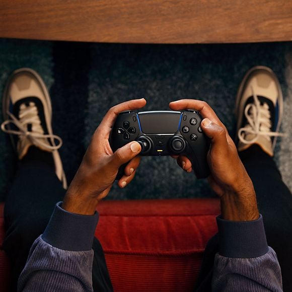 Sony DualSense - Spelkontroll - trådlös - Bluetooth - midnattssvart - för Sony PlayStation 5