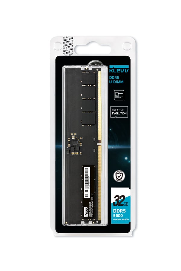 Klevv U-DIMM, 32 GB, 1 x 32 GB, DDR5, 288-pol DIMM