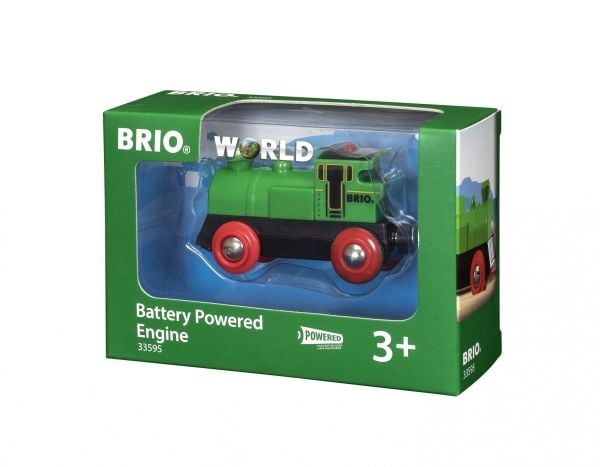 BRIO 33595 Battery Powered Engine - Green