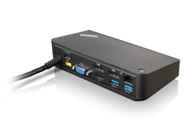 Lenovo ThinkPad OneLink+ Dock - Portreplikator - VGA - 90 watt - for ThinkPad P40 Yoga 20GQ, 20GR; X1 Carbon 20FB, 20FC; X1 Tablet 20GG, 20GH, 20JC...