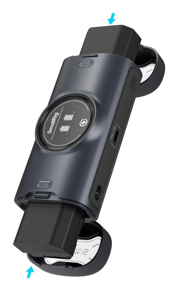 SmallRig 5696, Lithium-Ion (Li-Ion), 2 stykker, Batterier medfølger