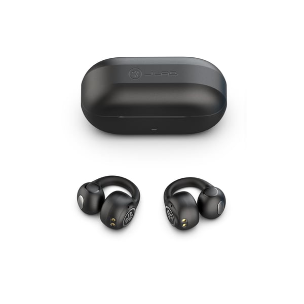 JLab Flex Open Ear true wireless-hörlurar, svart