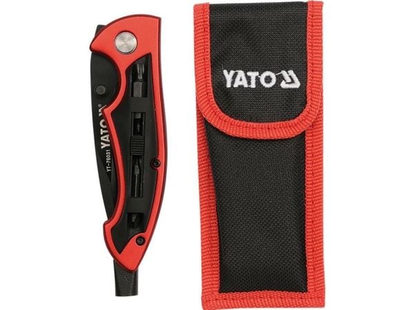 YATO multifunktionskniv med bits 76031