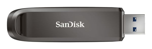 SanDisk Extreme PRO, 256 GB, USB A-tyyppi, 3.2 Gen 2 (3.1 Gen 2), 1000 MB/s, Ilman suojusta, Musta