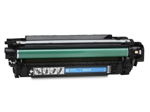 HP Contractual Cyan Optimized Original LaserJet Toner Cartridge (CE251YC), 7000 sider, Cyan, 1 stykker