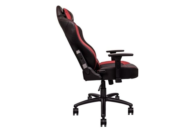 Ttesports U-Comfort - Spillestol - ergonomisk - høy bakside - armlener - T-formet - tipping - roterende - metall, metallramme, høytetthets støpt sk...