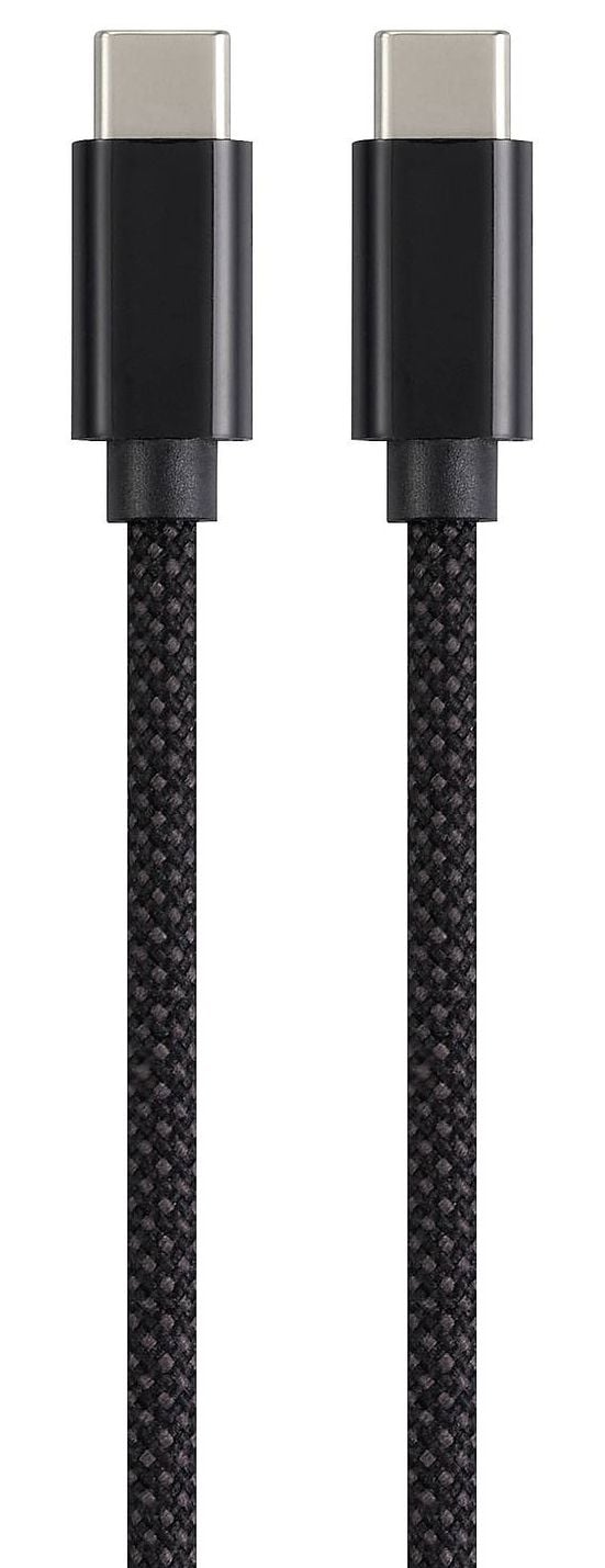 Renkforce RF-6437920, 1 m, USB C, USB C, USB 2.0, 0,48 Gbit/s, Svart